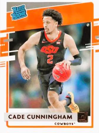 Cade Cunningham #26 Basketball Cards 2021 Panini Chronicles Draft Picks