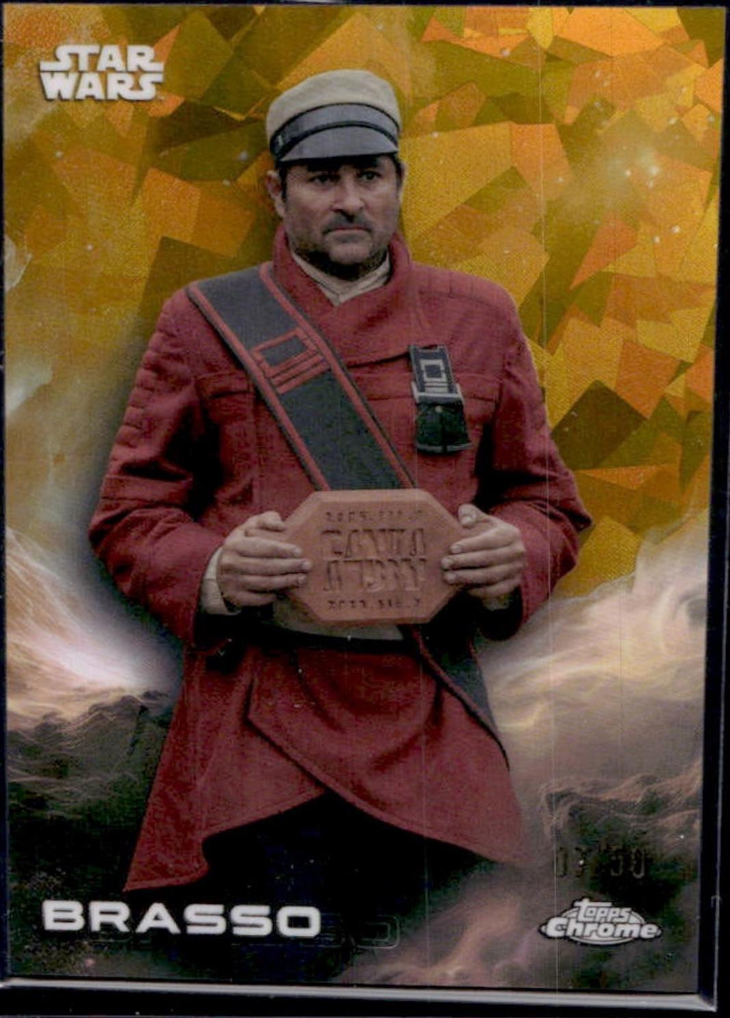Brasso [Gold Sapphire] #109 Prices | Star Wars 2025 Topps Chrome | Star ...
