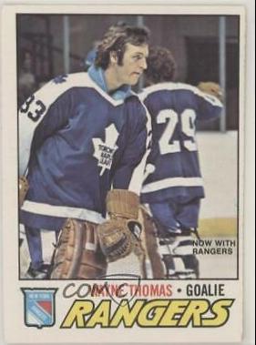 Wayne Thomas #19 Hockey Cards 1977 O-Pee-Chee