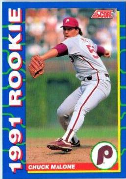 Chuck Malone #21 Baseball Cards 1991 Score Rookies