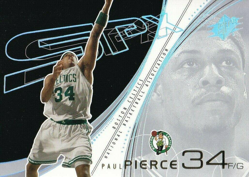 Paul Pierce #4 Basketball Cards 2002 Spx