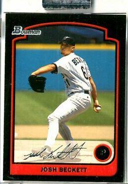 Josh Beckett #140 Baseball Cards 2003 Bowman