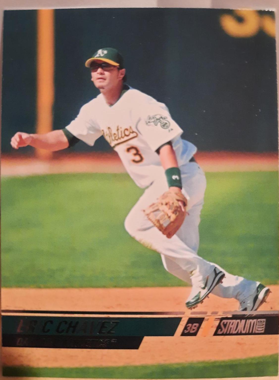 Eric Chavez #40 Baseball Cards 2008 Stadium Club