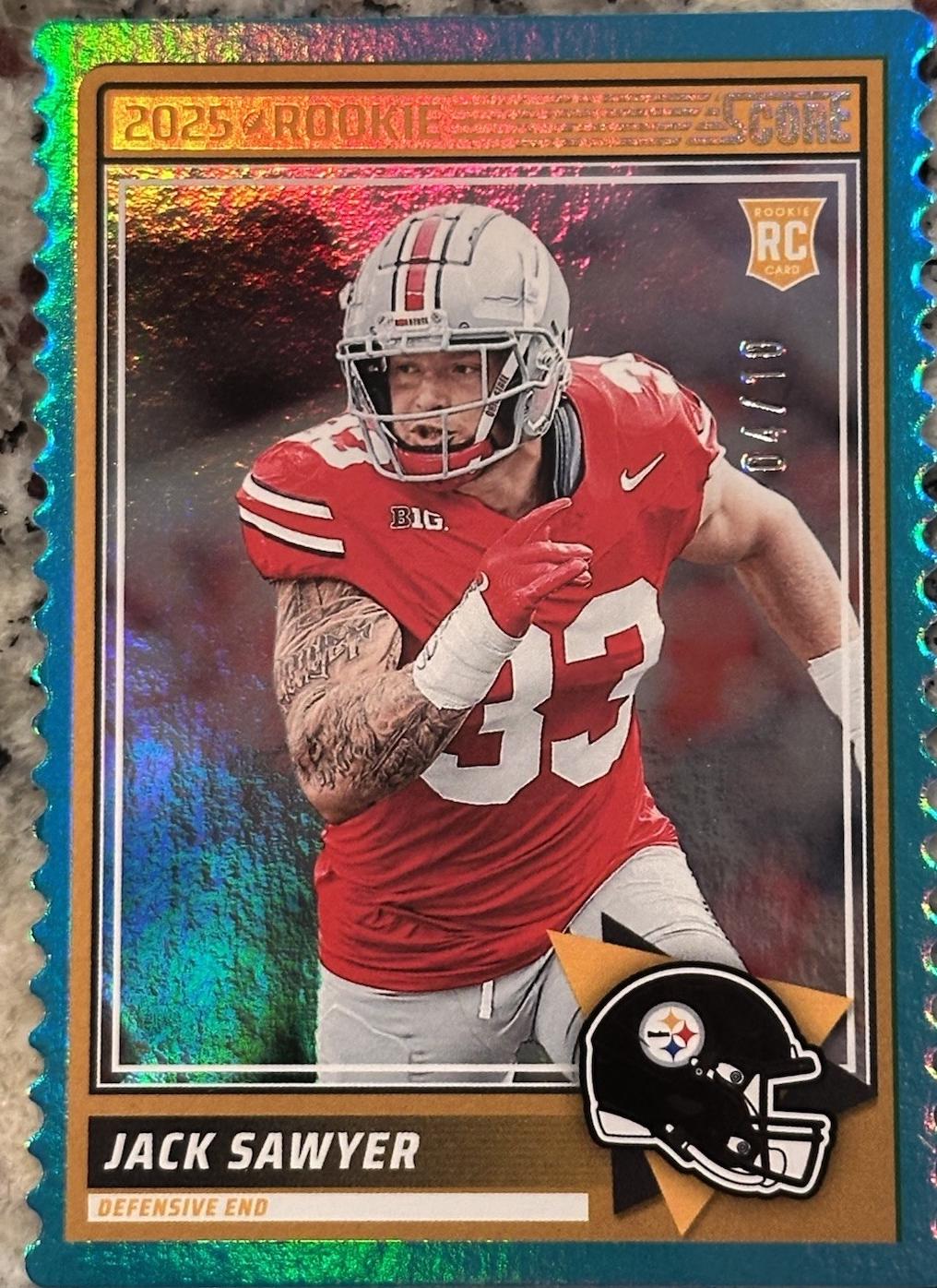 Keon Coleman [Die-Cut] #4