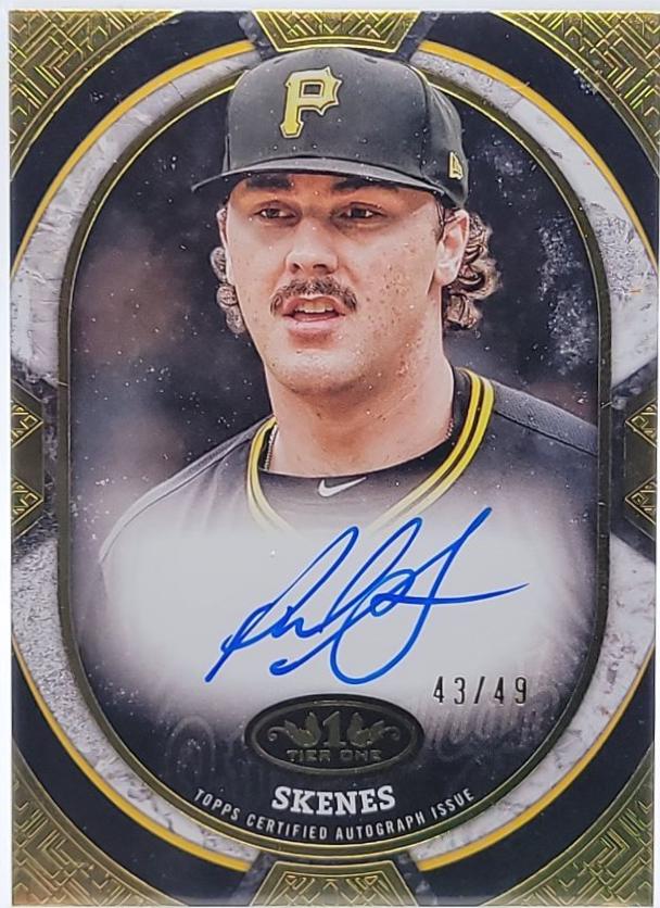 Paul Skenes #TOS-PS Prices | 2025 Topps Tier One Shots Autograph 