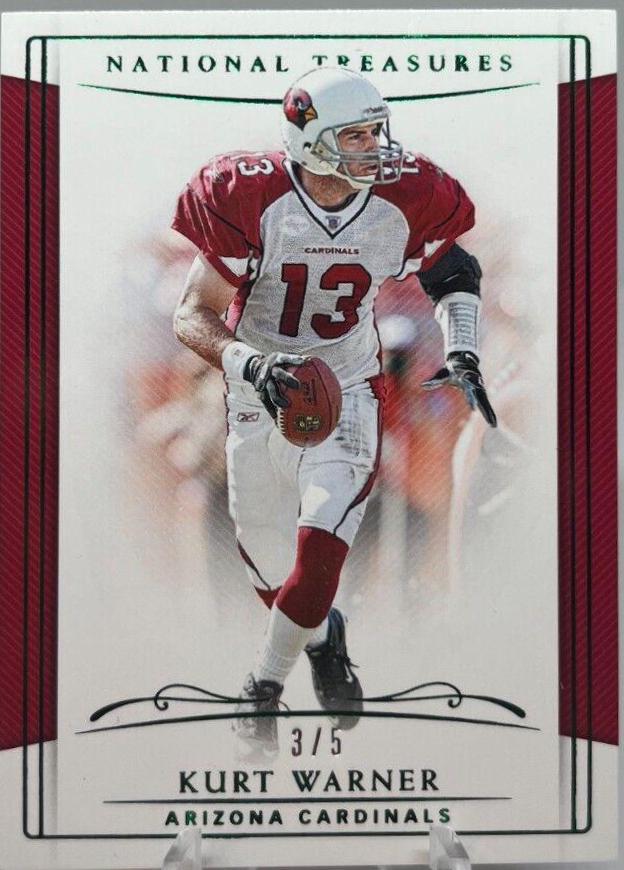 Kurt Warner #4 2018 National Treasures Football