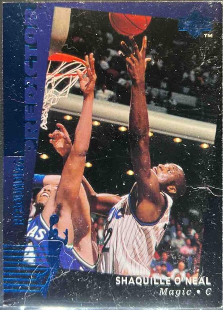 Shaquille O'Neal #R21 1994-95 Upper Deck Basketball Predictors: League Leaders