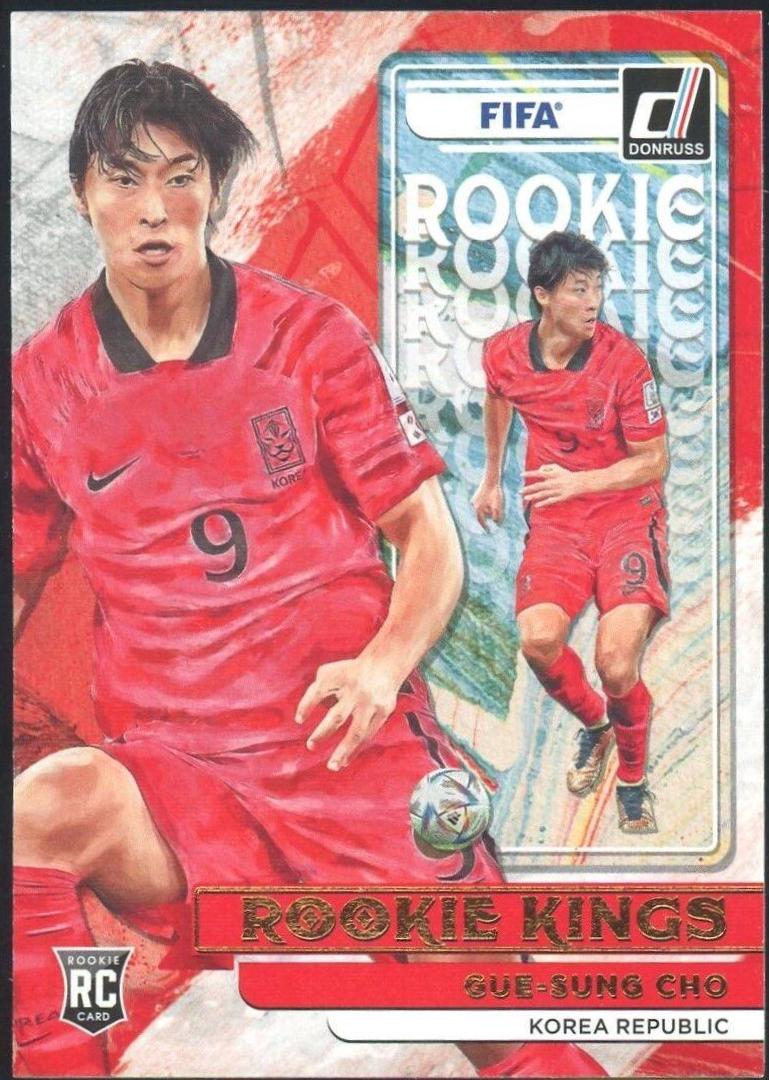 Gue sung Cho #11 Soccer Cards 2022 Panini Donruss Rookie Kings