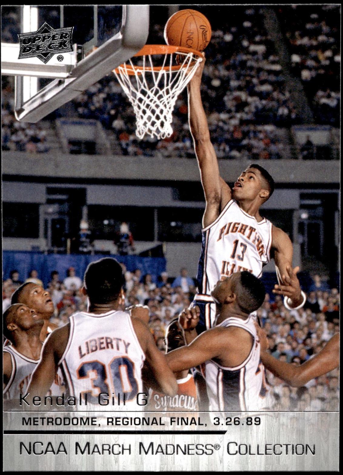 Kendall Gill #KG-1 2014 Upper Deck NCAA March Madness Basketball