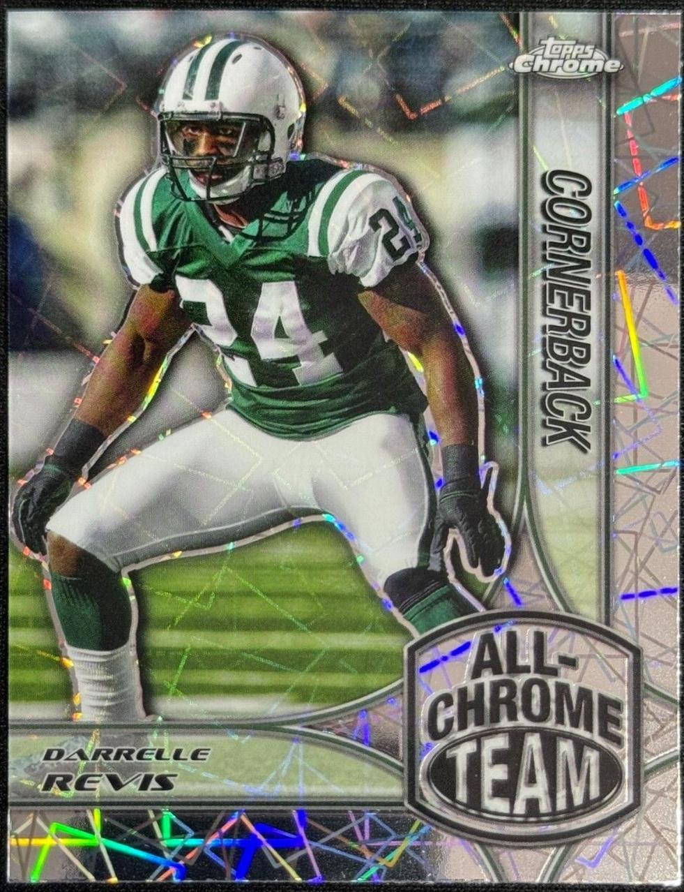 Darrelle Revis [Lazer Refractor] #ACT-20