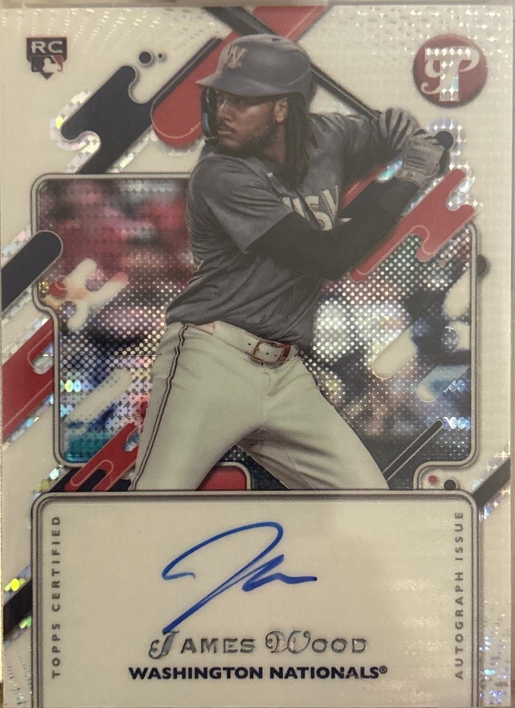 James Wood #PA-JWO 2025 Topps Pristine Autograph Baseball