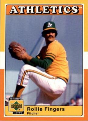 Rollie Fingers #7 Baseball Cards 2001 Upper Deck Decade 1970's