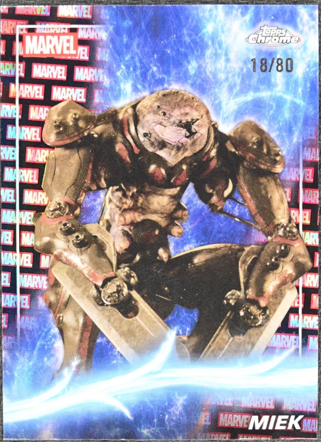 Miek [Marvel Red Black Lava Refractor] #78