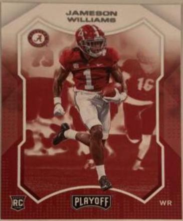 Jameson Williams #13 Football Cards 2022 Panini Chronicles Draft Picks Playoff