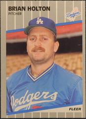 Brian Holton #63 Baseball Cards 1989 Fleer Prices