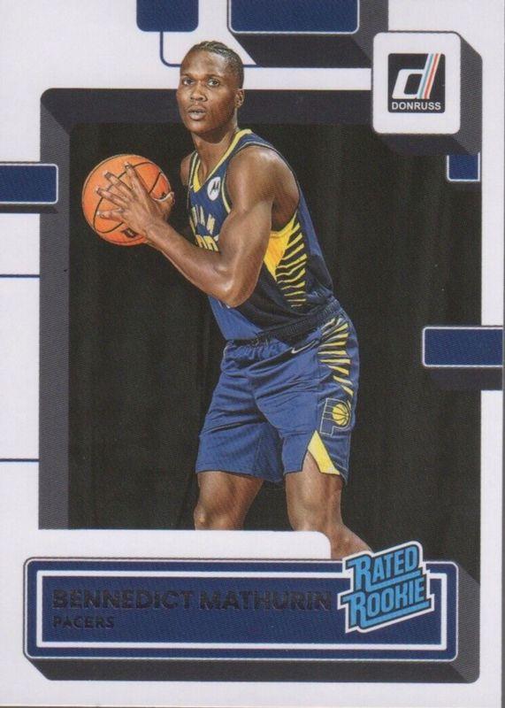 Bennedict Mathurin #206 Basketball Cards 2022 Panini Donruss