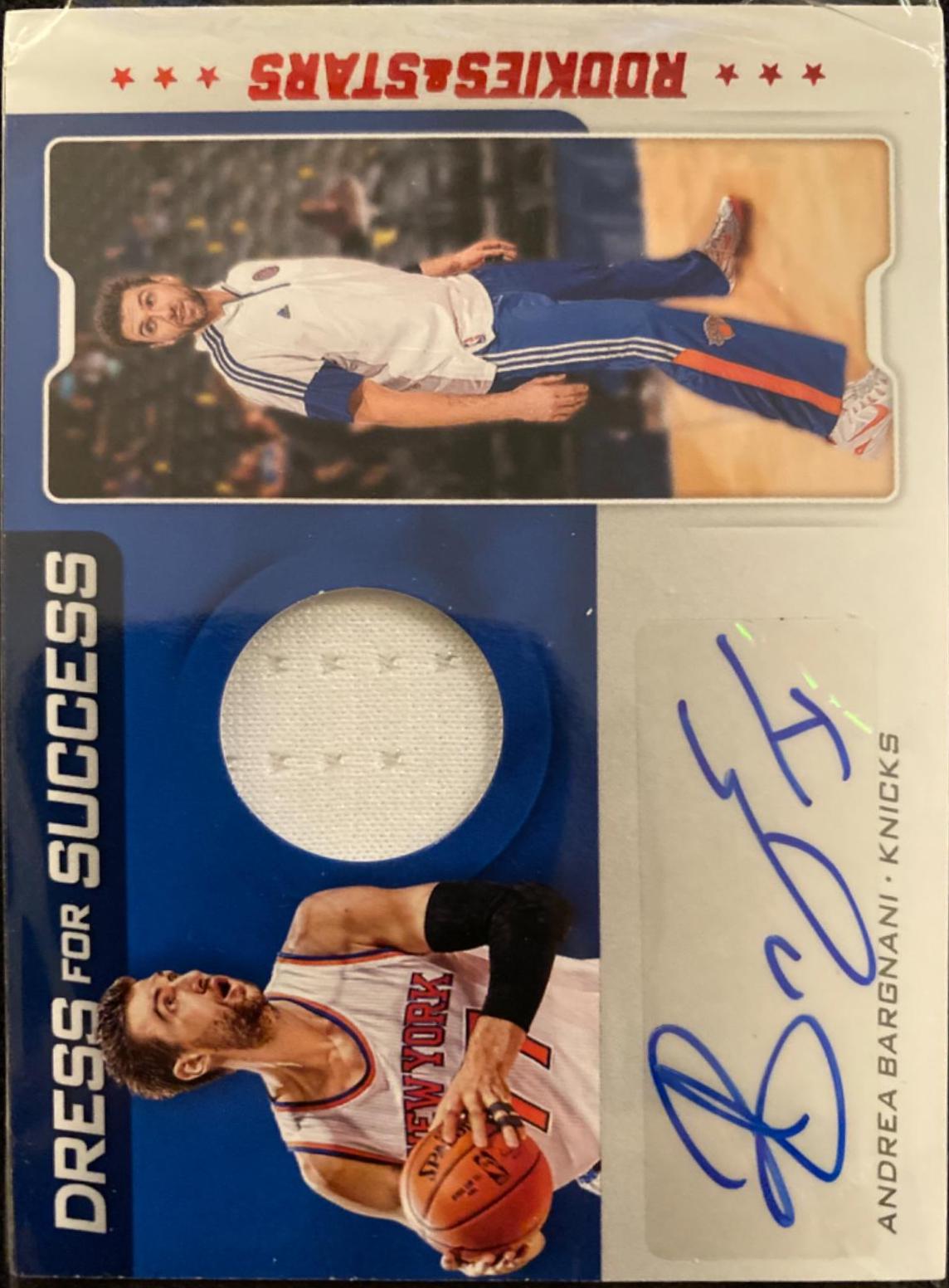 Andrea Bargnani #DF-ABG Basketball Cards 2019 Panini Chronicles Dress for Success