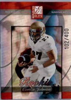 Cortlen Johnson #134 2002 Panini Donruss Elite Football