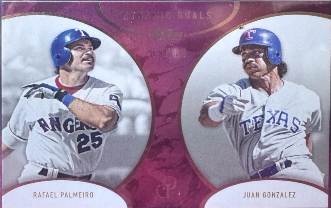 Rafael Palmeiro / Juan Gonzalez [Red] #48