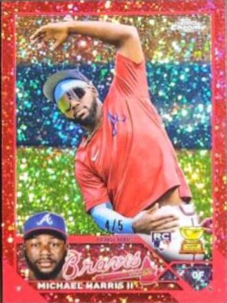 Michael Harris II [SP Variation Red Speckle] #79