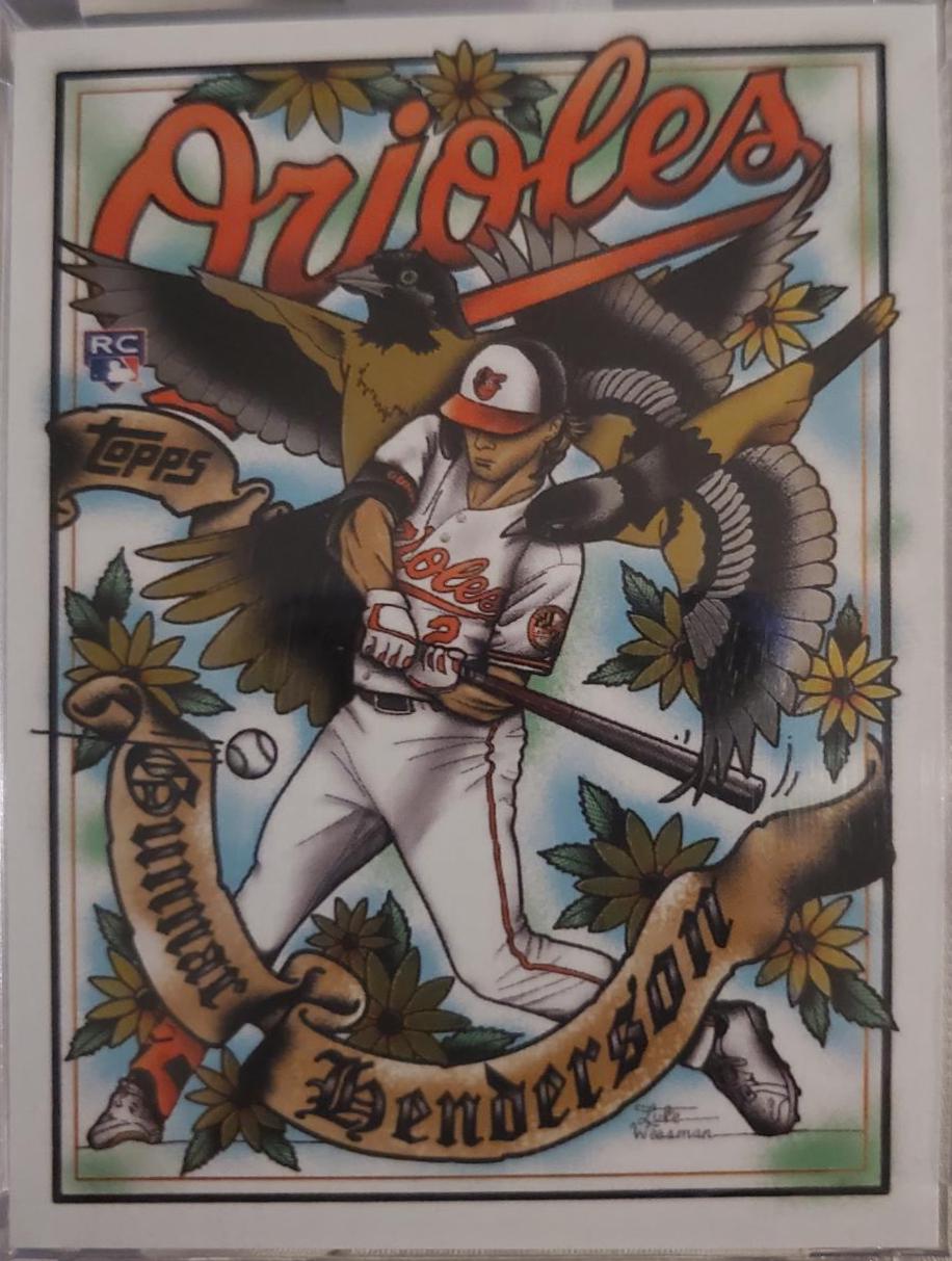 Gunnar Henderson #94 Baseball Cards 2022 Topps Project 100