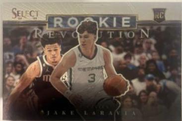 Jake LaRavia #7 Basketball Cards 2022 Panini Select Rookie Revolution