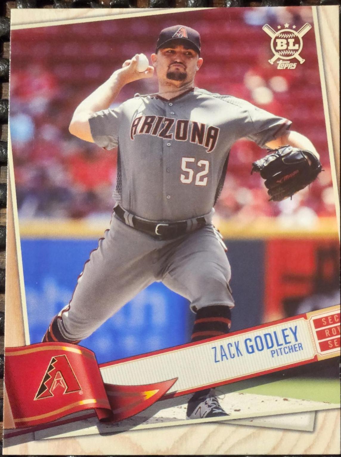 Zack Godley #27 Baseball Cards 2019 Topps Big League