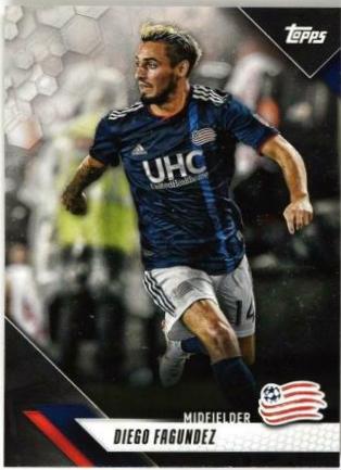 Diego Fagundez #10 2019 Topps MLS