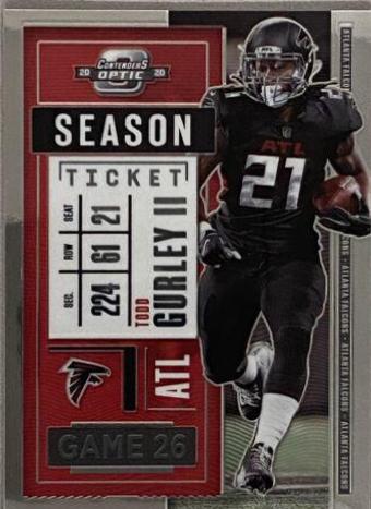 Todd Gurley II #3 Football Cards 2020 Panini Contenders Optic