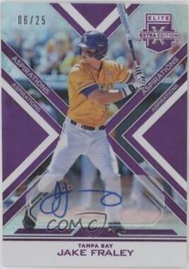 Jake Fraley [Autograph Aspirations Purple] #85
