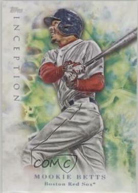 Mookie Betts #3 Baseball Cards 2017 Topps Inception