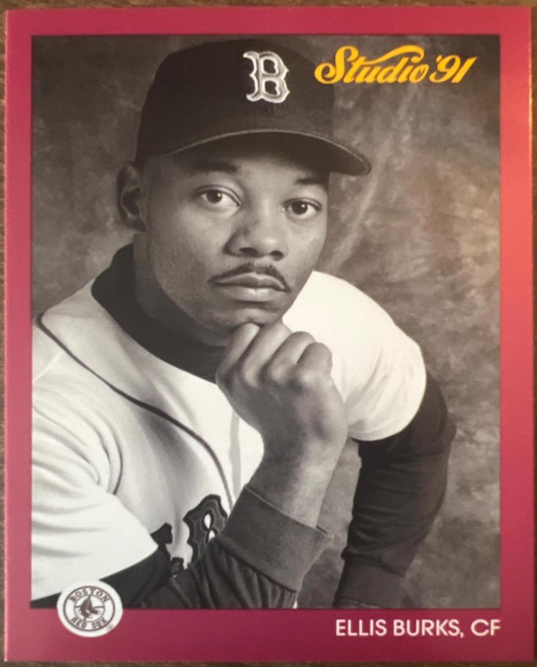 Ellis Burks #12 Baseball Cards 1991 Studio