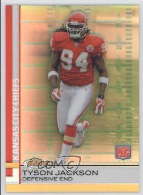 Tyson Jackson #74 2009 Topps Finest Football