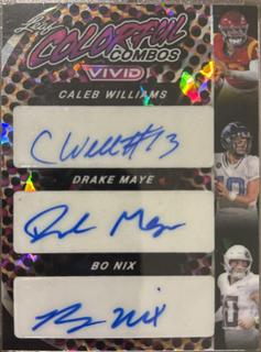 Caleb Williams / Drake Maye / Bo Nix
