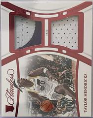 Taylor Hendricks [Ruby] #20 Basketball Cards 2023 Panini Flawless Dual Patch Prices