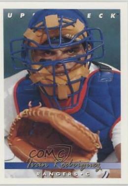 Ivan Rodriguez #123 Baseball Cards 1993 Upper Deck