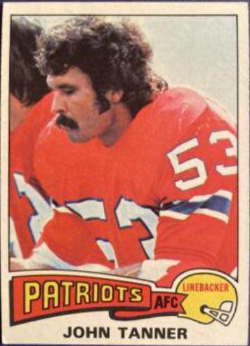 John Tanner #294 Football Cards 1975 Topps