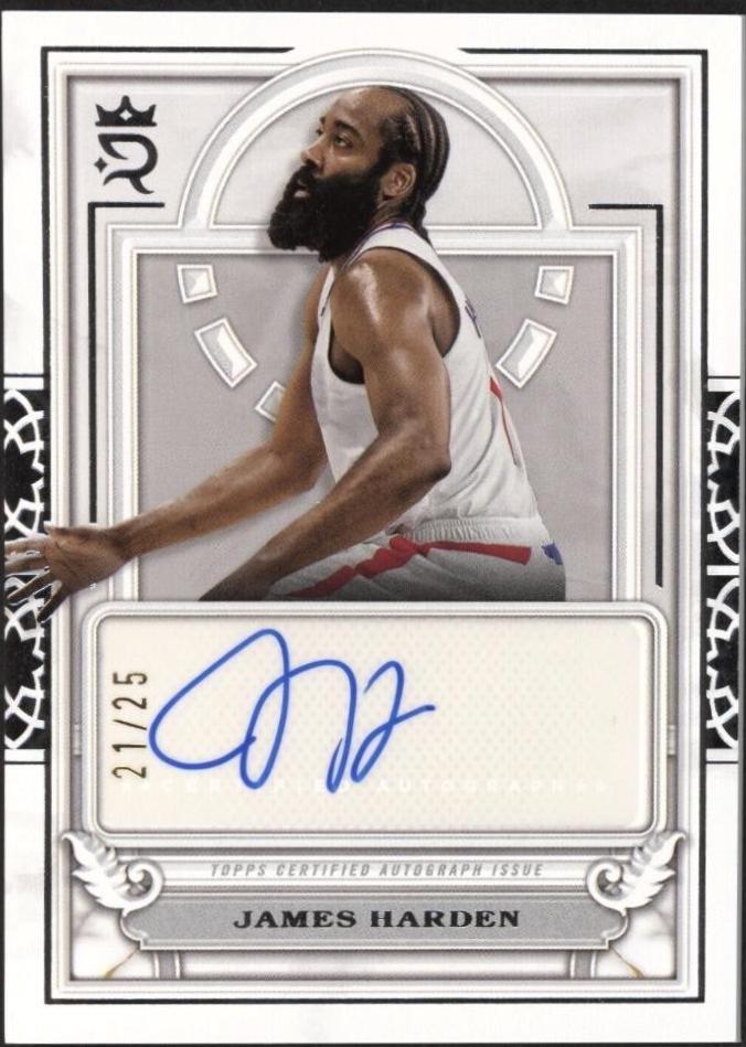 James Harden #CCA-JH Prices | 2023 Topps Royalty Court Circular 