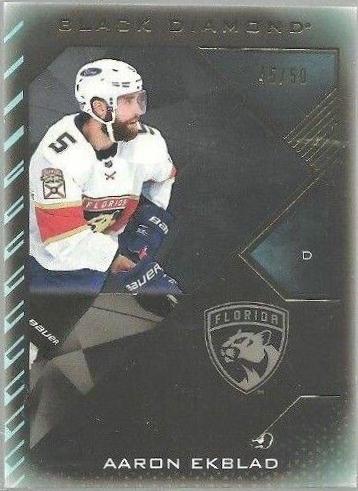 Aaron Ekblad #BDB-AE Hockey Cards 2021 Upper Deck Black Diamond