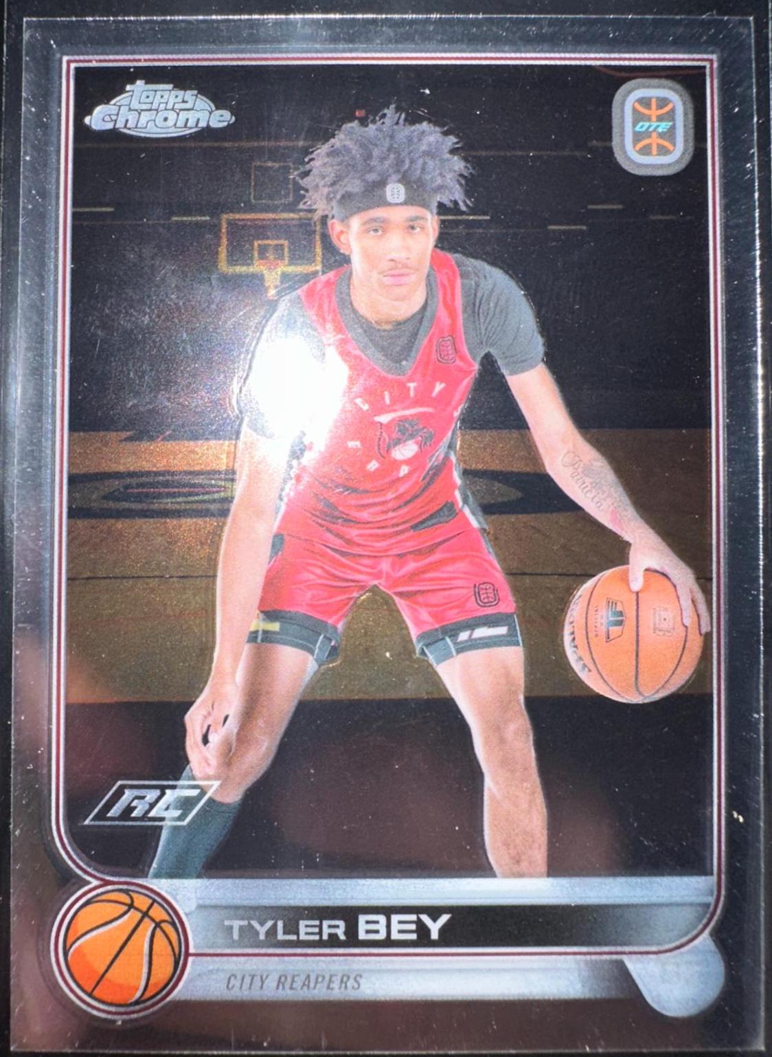 Tyler Bey #16 Basketball Cards 2022 Topps Chrome OTE Overtime Elite
