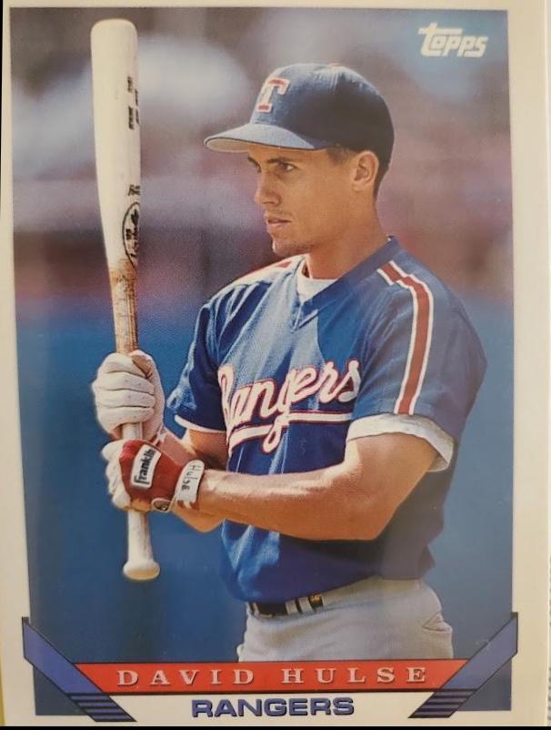 David Hulse #118 Baseball Cards 1993 Topps