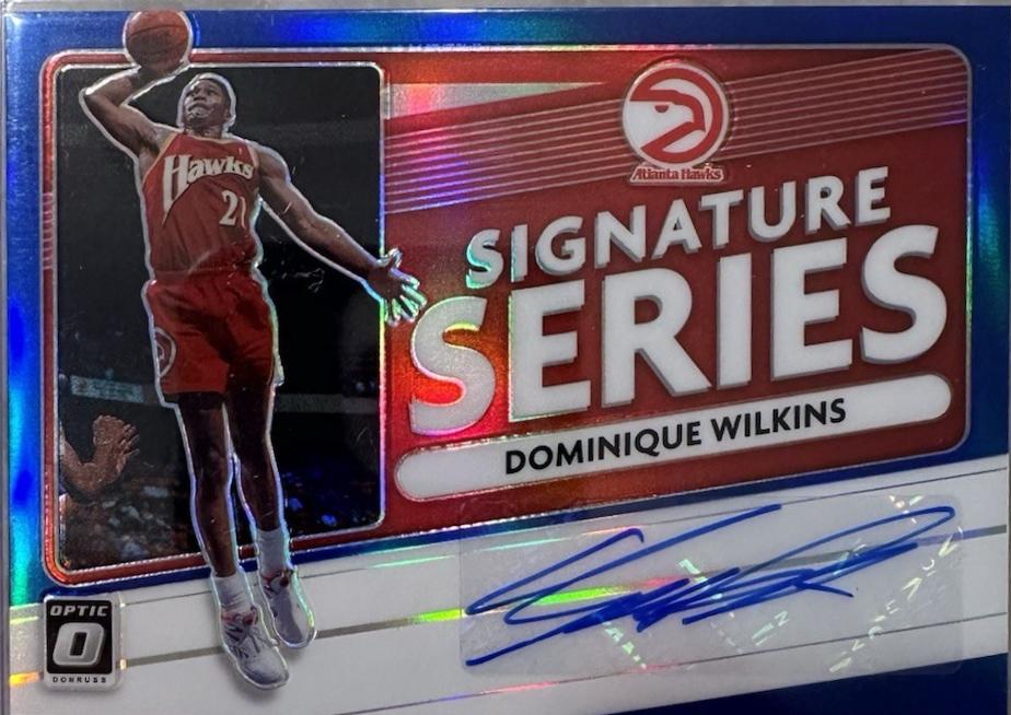 Dominique Wilkins [Blue] #SS-DWL