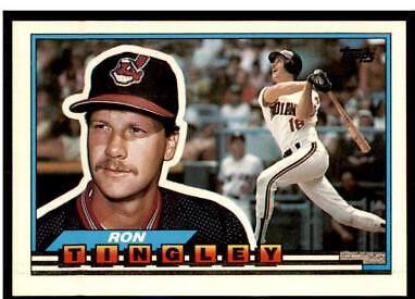 Ron Tingley #37 Baseball Cards 1989 Topps Big