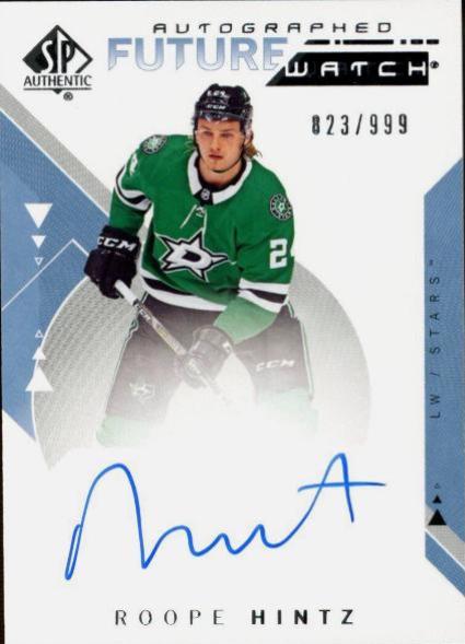 Roope Hintz #207 2018-19 SP Authentic Hockey