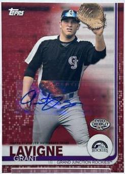 Grant Lavigne [Autograph Red] #96