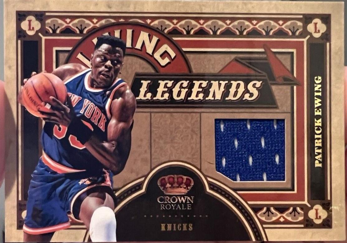 Patrick Ewing #5 Basketball Cards 2009 Panini Crown Royale Living Legends