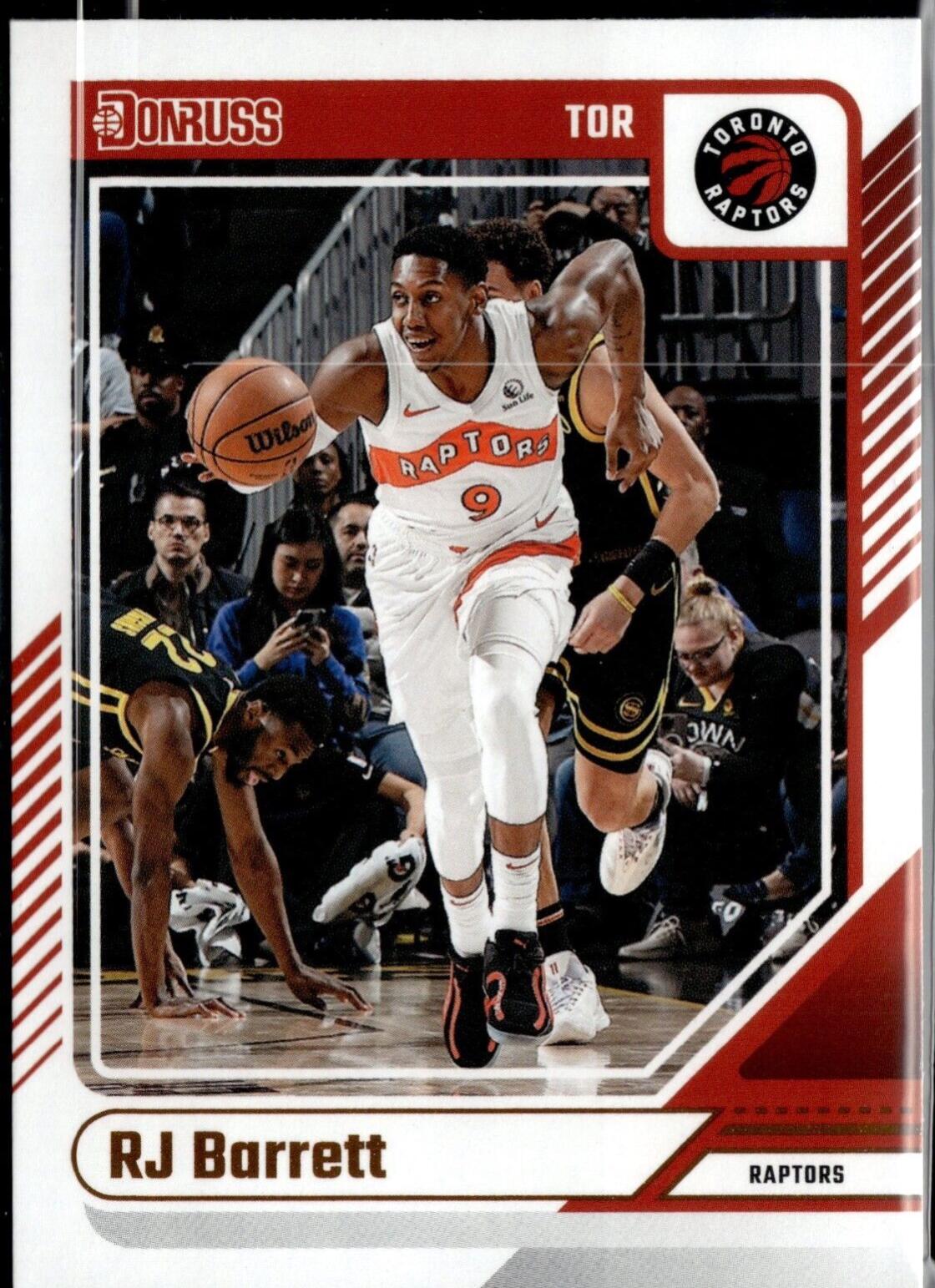 RJ Barrett #27 Basketball Cards 2024 Panini Donruss