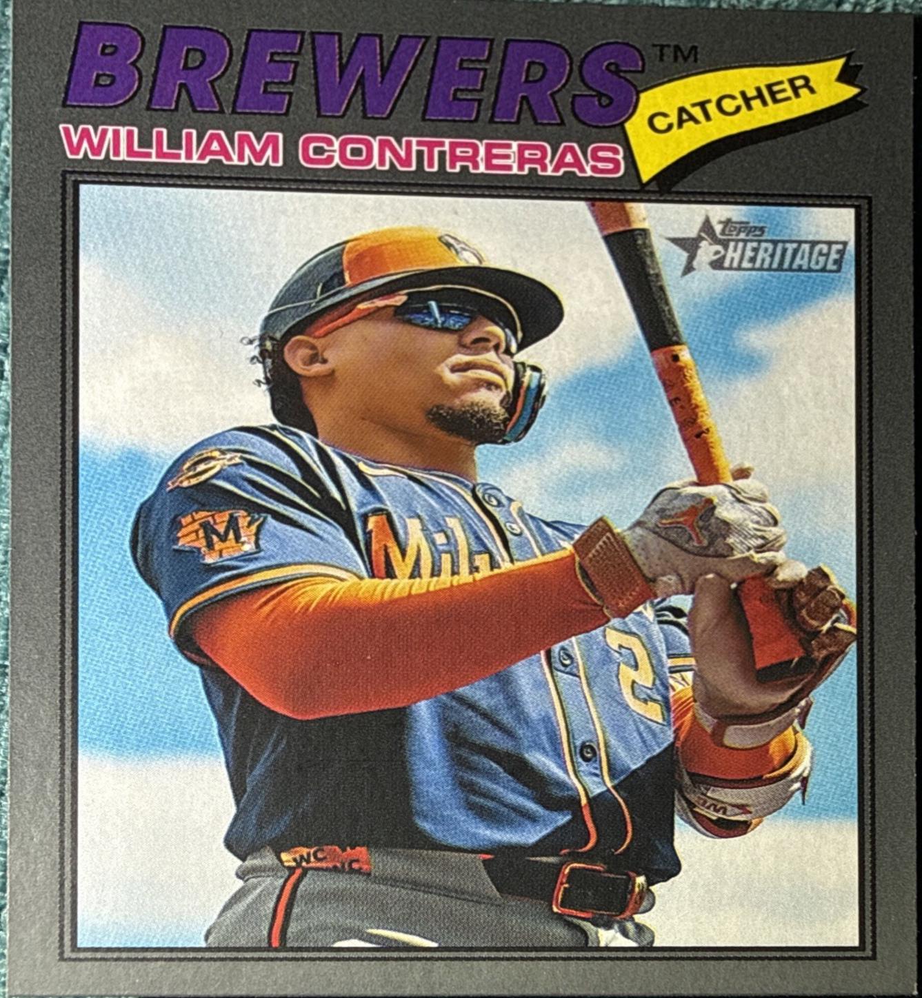 William Contreras [Dark Gray Bordered] #214