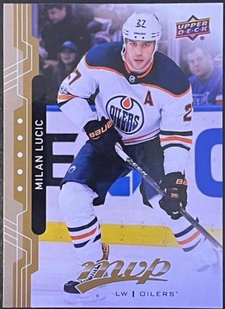 Milan Lucic #52 Hockey Cards 2018 Upper Deck MVP