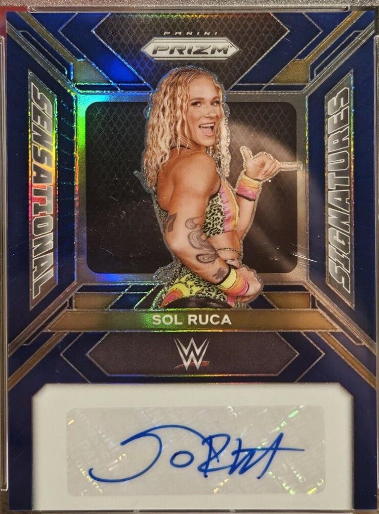 Sol Ruca [Blue] #SS-SOL Prices | 2024 Panini Prizm WWE Sensational ...
